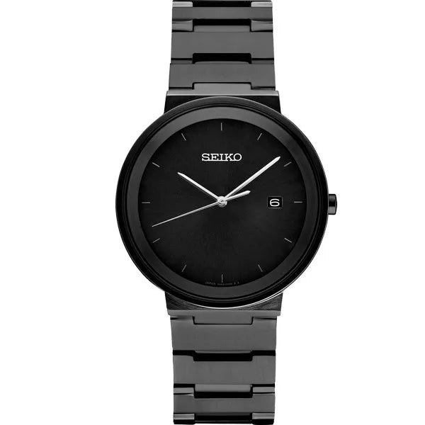Seiko Essentials Minimalist Black Watch