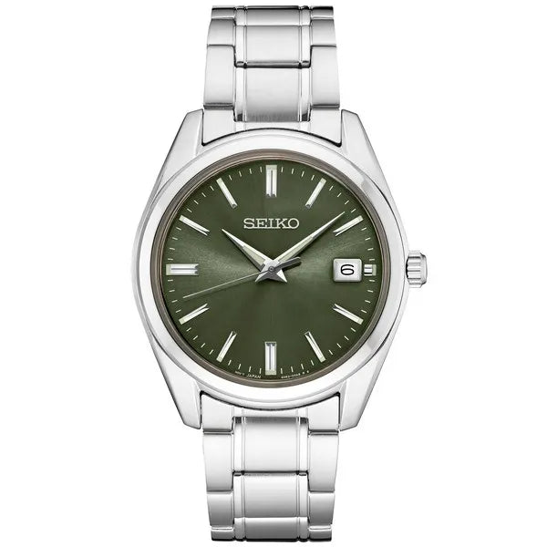 Seiko Essentials Green Dial Watch