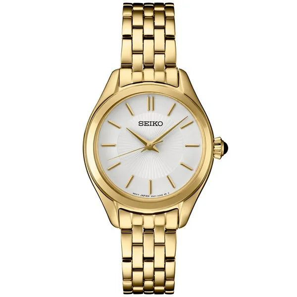 Seiko Essentials Gold Tone Watch