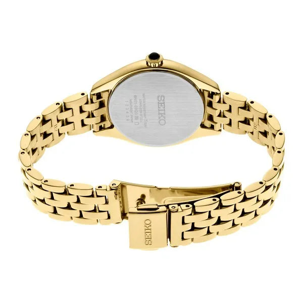 Seiko Essentials Gold Tone Watch
