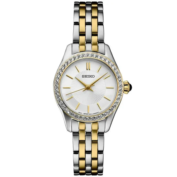 Seiko Crystal Two Tone Watch