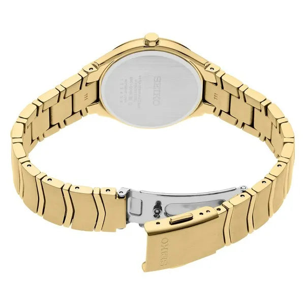 Seiko Essentials Gold Tone Watch