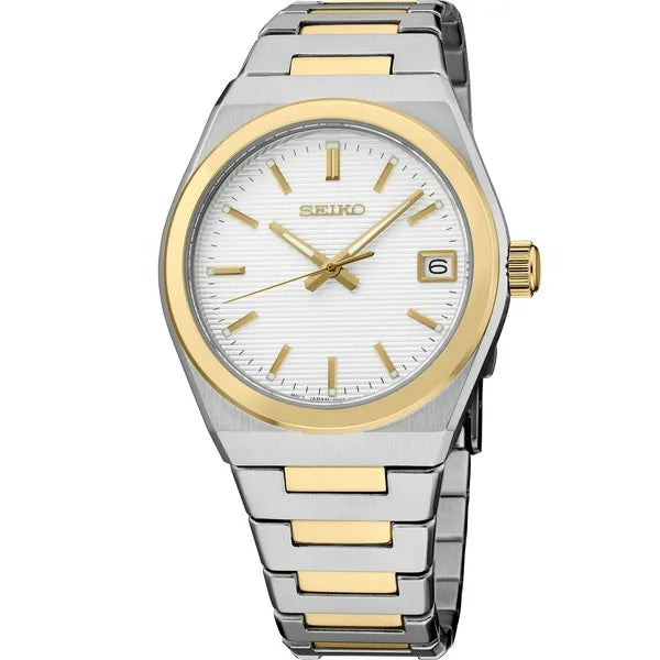 Seiko Essentials Two Tone Watch