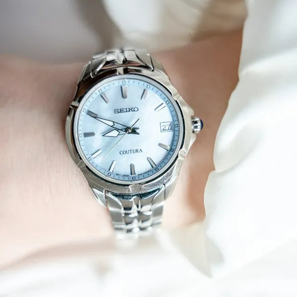 Seiko Coutura Light Blue Watch