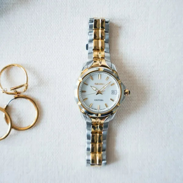 Seiko Coutura Mother of Pearl Watch