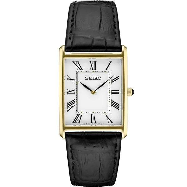 Seiko Essentials Gold Tone Watch