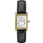 Seiko Essentials Rectangular Gold Watch
