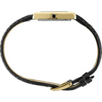 Seiko Essentials Rectangular Gold Watch
