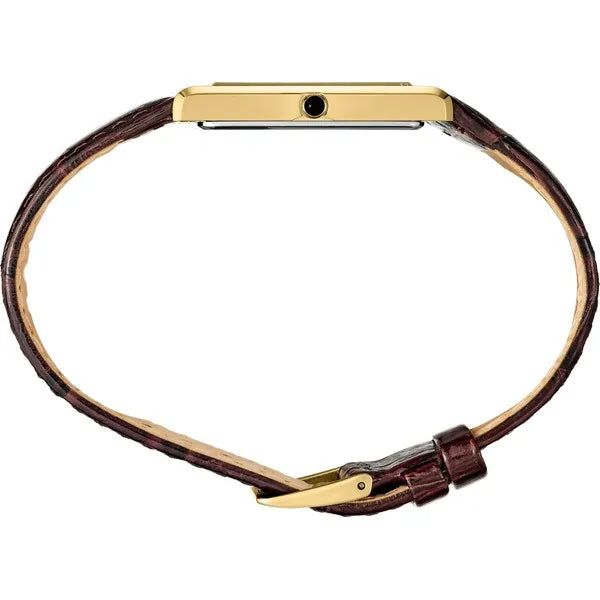Seiko Essentials Rectangular Champagne Watch