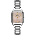 Seiko Essentials Pink Square Watch