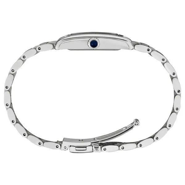 Seiko Essentials Rectangular Blue Watch