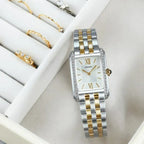 Seiko Essentials Crystal Rectangular Watch