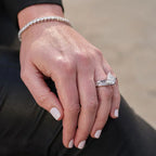 Intrigue Princess Cut Yellow Gold Engagement Ring