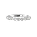 14Kt White Gold Diamond 1/10Ctw Ring