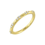 14Kt Yellow Gold Diamond 1/7Ctw Ring