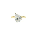 Perfect Love 2ct Pear Semi-Mount Ring
