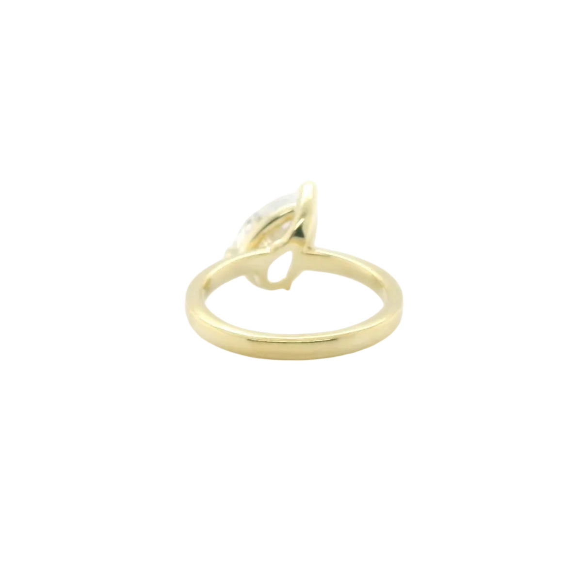Perfect Love 2ct Pear Semi-Mount Ring