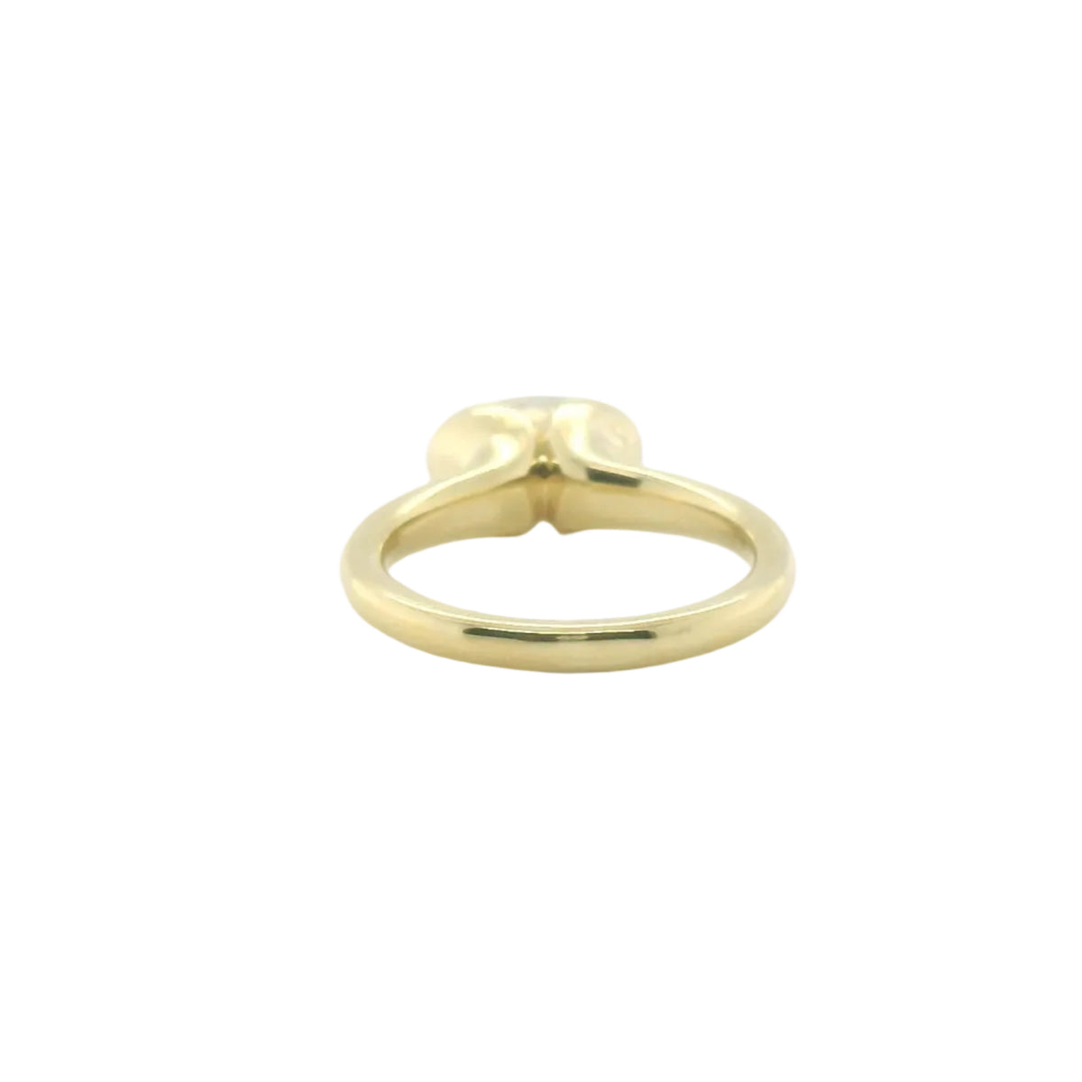 Perfect Love 2ct Oval East-West Bezel Semi-Mount Ring