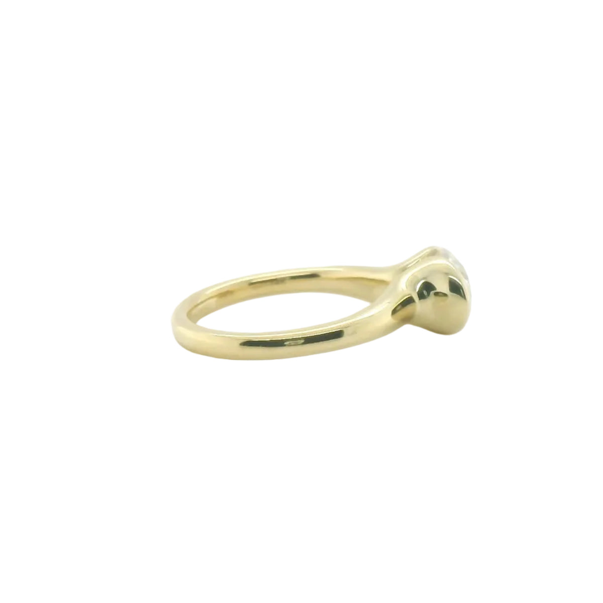 Perfect Love 2ct Oval East-West Bezel Semi-Mount Ring