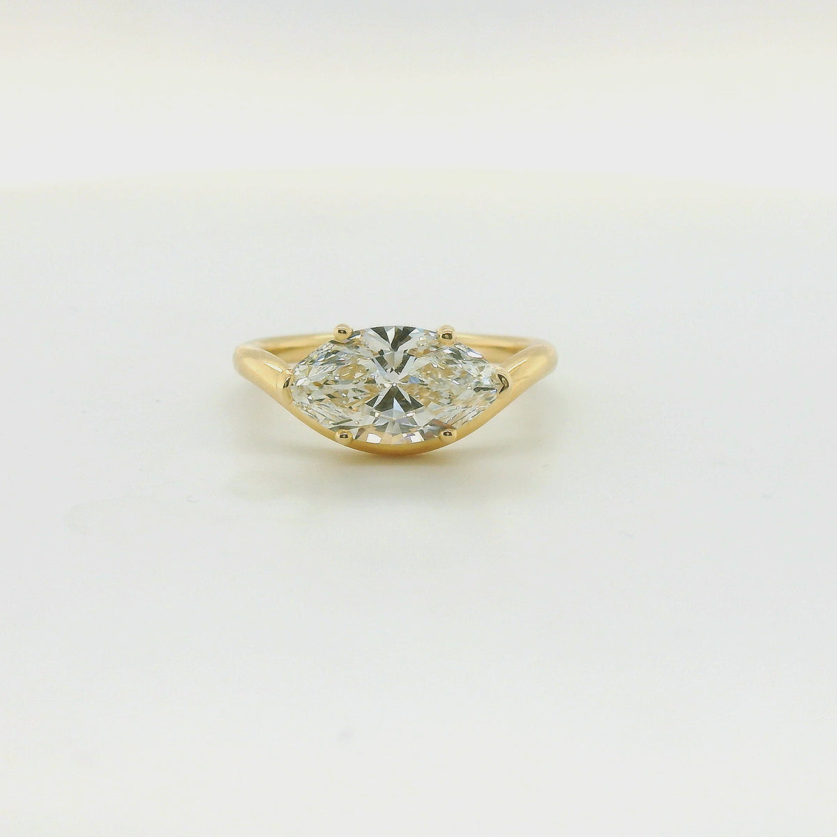 Perfect Love 2ct Marquise Diamond Engagement Ring