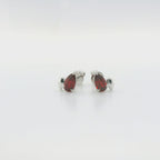 Chatham 1.66ct Pear Lab Ruby Studs