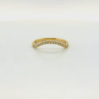 Perfect Love .13ct Lab Diamond Contour Band