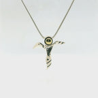 John Atencio Silver Angel Two-Tone Pendant with Chain