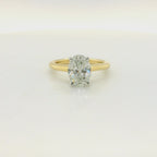 Perfect Love 2.06ct Oval Lab Diamond Ring