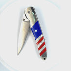 Santa Fe StoneWorks Patriotic 4 Inch Liner Lock Knife