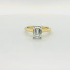 Perfect Love 2.06ct Emerald Lab Diamond Ring