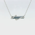 Chatham 1.17ct Lab Alexandrite & Diamond Pendant