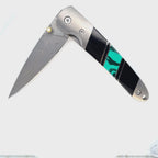 Santa Fe StoneWorks Sanmai Damascus Lock Back Knife