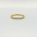 Perfect Love .13ct Lab Diamond Contour Band