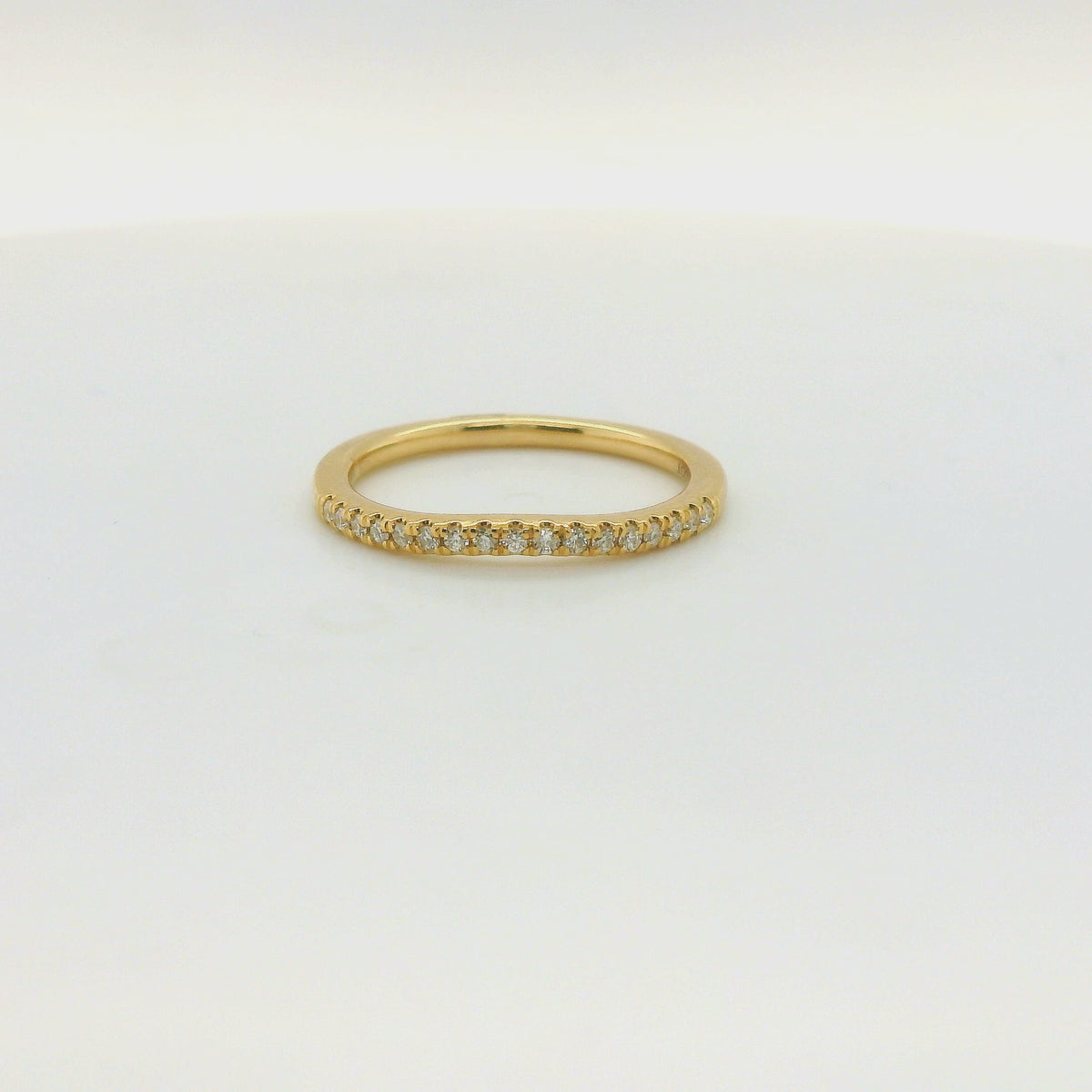 Perfect Love .13ct Lab Diamond Contour Band