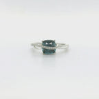 Chatham 1.60ct Lab Alexandrite & Diamond Ring