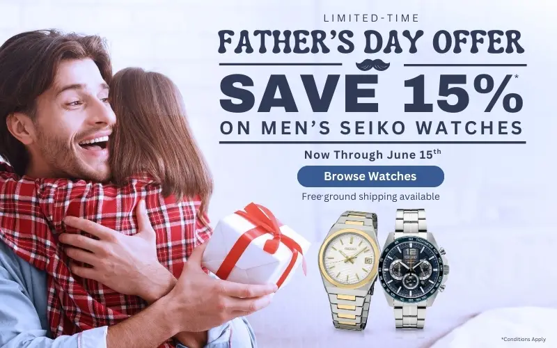 Limited Time Father’s Day Offer at Helmut Jewelry