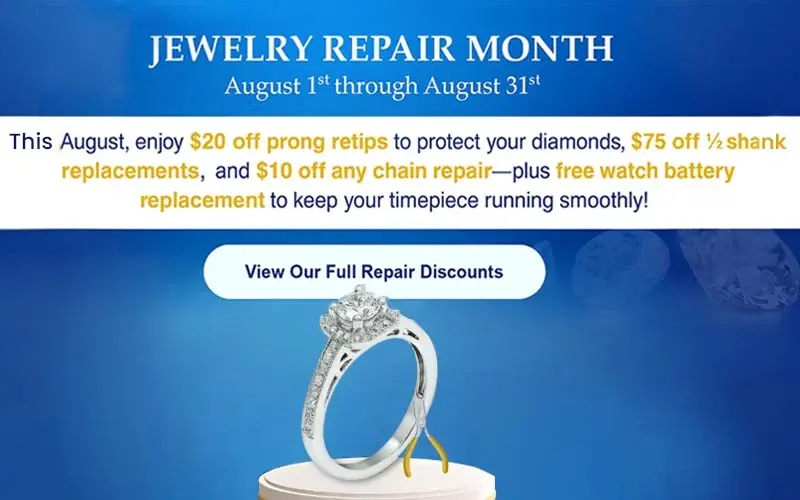 Jewelry Repair Month
