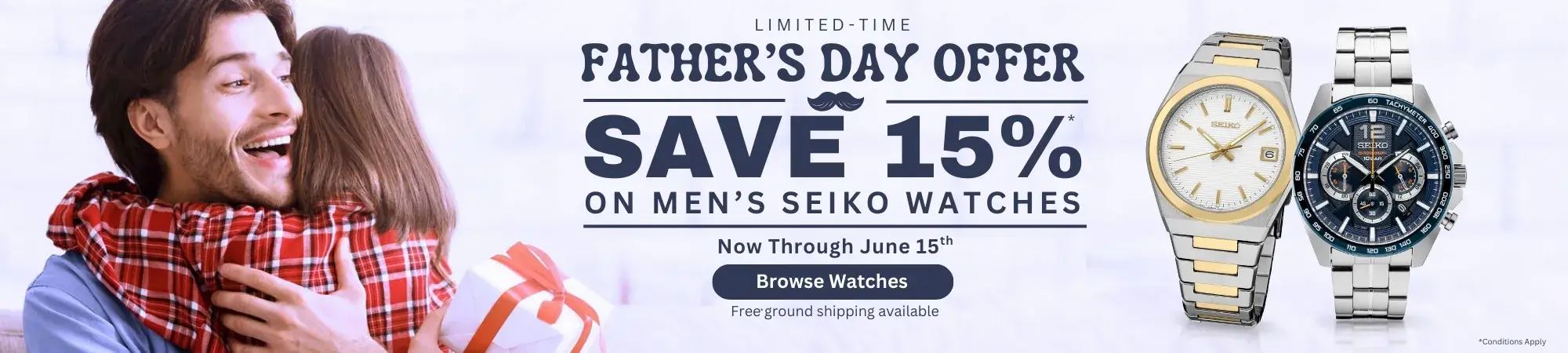Limited Time Father’s Day Offer at Helmut Jewelry