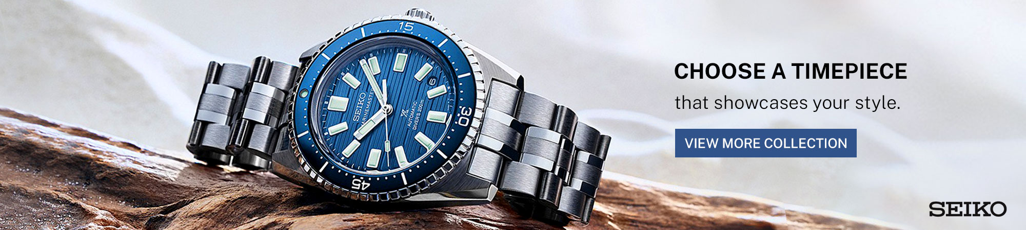 seiko watches collection at helmut jewelry