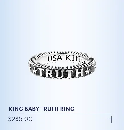  King Baby Truth Stackable Ring