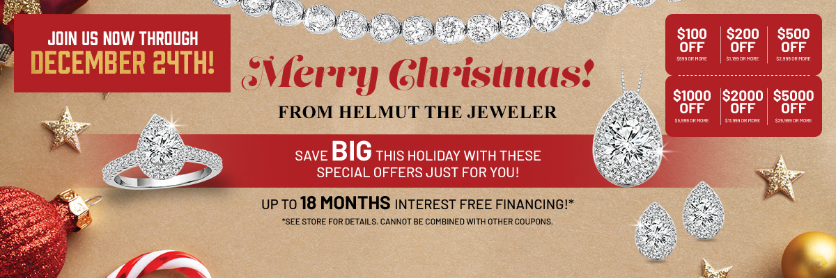 HELMUT the Jeweler Header and Navigation Bar